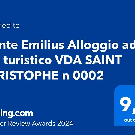 Διαμέρισμα Monte Emilius Ad Uso Turistico Vda Christophe N 0002 *